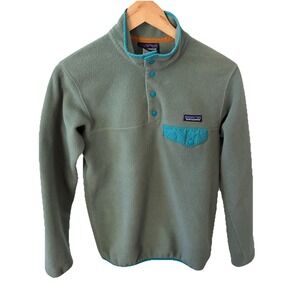 Patagonia Synchilla Snap-T Fleece Womens Size XS  PullOver Sweatshirt retro Vtg